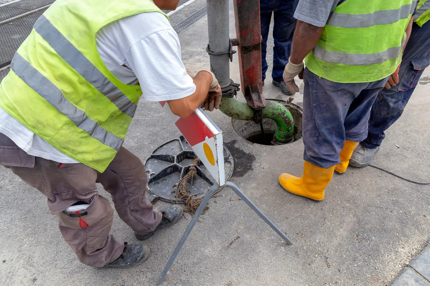CCTV drain survey inspection in Ware